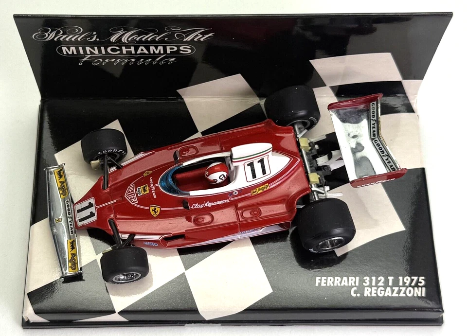 MINICHAMPS - Ferrari 312 T 1975 Regazzoni - 1:43 scale - Image 4 of 4