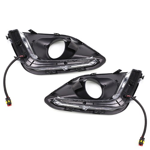 LED Daytime Running Lights DRL Pure White Lamp Fit Suzuki Swift 2014-2016 Car - Picture 7 of 10
