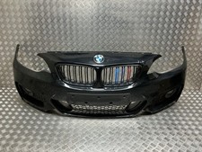 BMW F22 F23 2 SERIES COUPE FRONT BUMPER M PANEL SPORT PRE LCI BLACK 475 (J131)