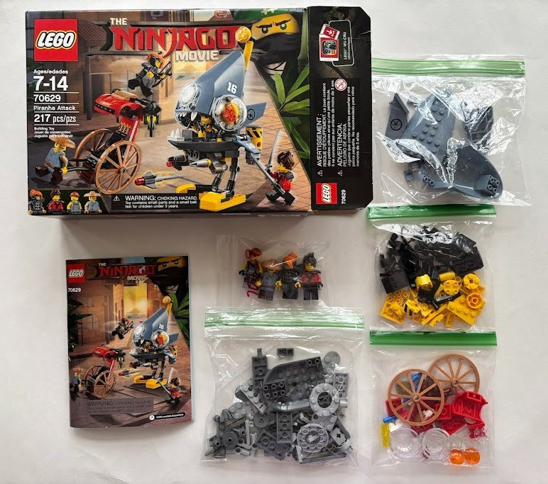 LEGO The LEGO Ninjago Movie: Piranha Attack (70629) - Comple