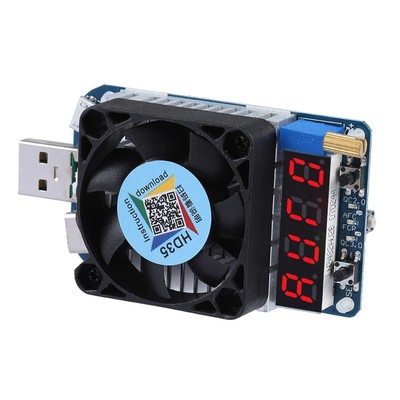 5A/35W USB Electronic Load Resistor Voltage Meter Discharge Battery Tes Fit