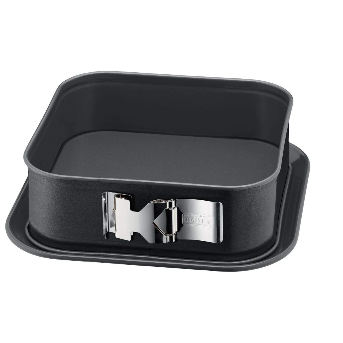 Teglia Rettangolare Kaiser In Acciaio Inox Smaltato 42x29x4 Cm - Antiaderente, Resistente Al Taglio E Al Calore (260°C) - Made In Germany