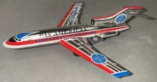 Vintage Pan American BOEING 727 Pan Am Clipper Friction Airplane Made in Japan
