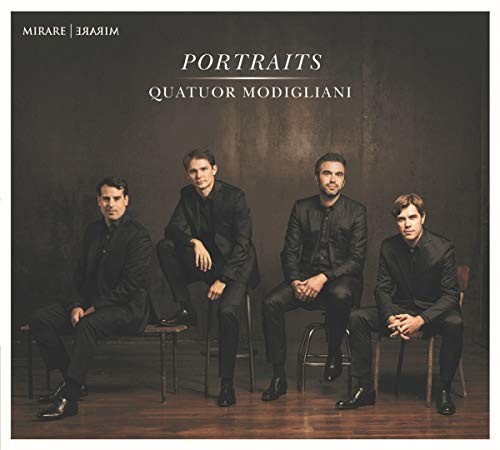 MIR414 Quatuor Modigliani Portraits CD MIR414 NEW