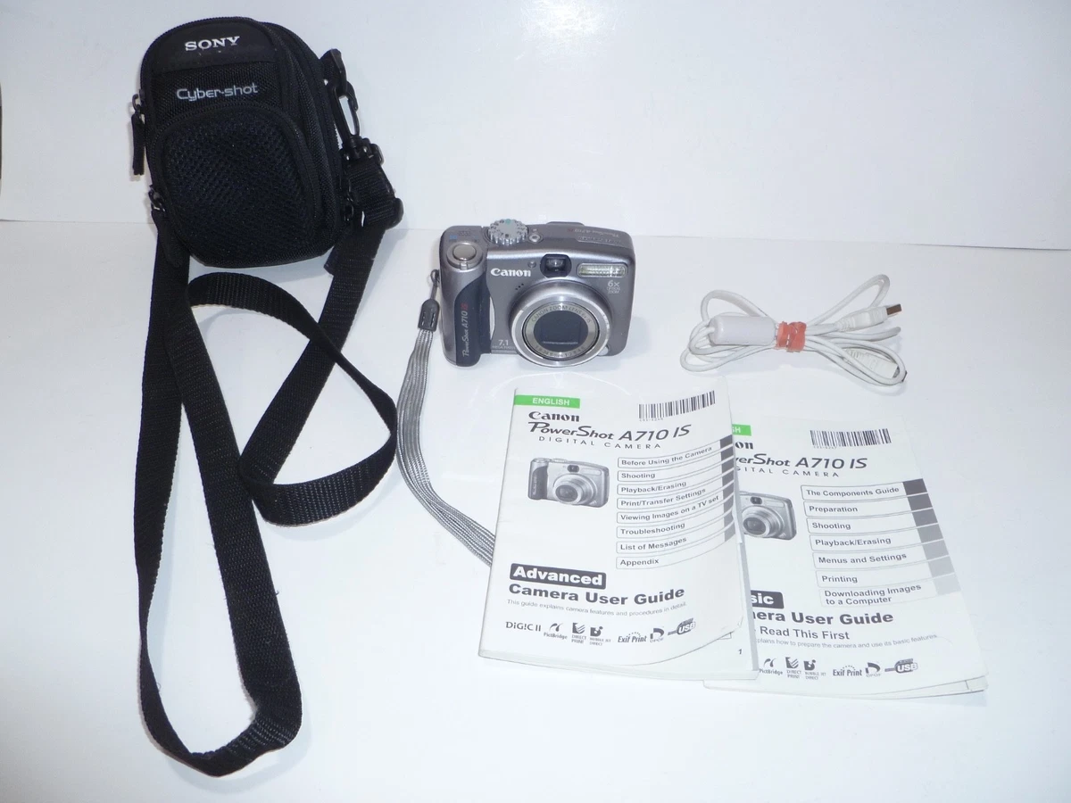 Canon PowerShot A710 IS With Auto Focus Digital Cameras for Sale