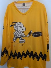 NEW Pittsburgh Penguins PEANUTS Snoopy “Jersey” Giveaway SGA 4/5/26 Sz Adult XL