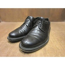 PRADA Men's Dress Shoes Loafers Leather Black UK10.5/US11.5 108262c