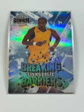 2025 Leaf Metal Women Of Sport Breaking Barriers L Blue Prsm #13 Lisa Leslie 3/8
