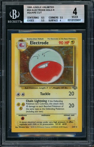 Electrode (Unlimited) graded BGS 4 for sale on eBay