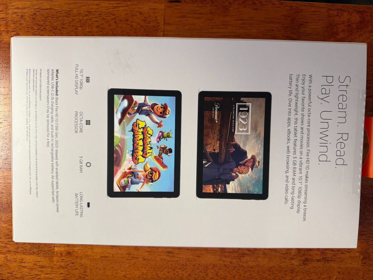 Amazon Fire HD 10 (13th Generation) 32GB, Wi-Fi, 10.1
