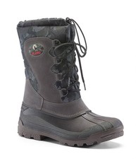 Olang Canadian - Doposci Stringato Impermeabile Verde - Uomo Scarpe Sport