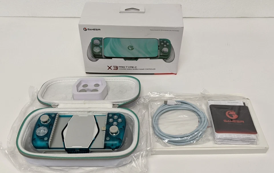Gamepad Gamesir X3 Pro con Ventilador de Enfriamiento para Dispositivos Móviles, Caja Abierta Tipo-C Foto 2 de 4