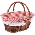 Handheld Fruit Basket Storage Basket Wicker Storage Basket Picnic Basket