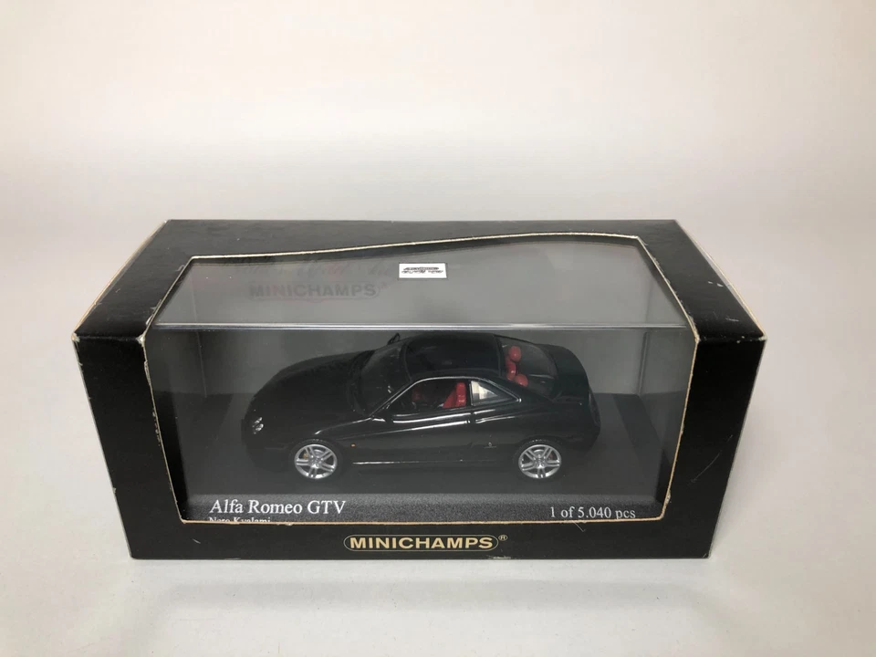 1/43 MINICHAMPS Alfa Romeo GTV 2003 nero - Immagine 2 di 4
