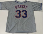 Matt Harvey New York Mets #33 Jersey Autographed MLB COA JT4