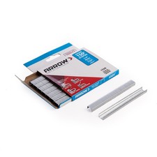 Arrow T50 Staples 6mm 1/4in Pack of 1250 Steel Zinc Universal Fit A50424 0.0059 per staple