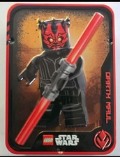 LEGO STAR WARS DARTH MAUL FIGURE EXCLUSIVE LIMITED EDITION IN TIN BOX NEW 912509