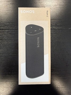 Sonos Roam 2 Portable Smart Speaker Waterproof/Dustproof  Black NEW SEALED