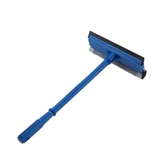 Professional Stainless Steel Shower Squeegee - Streak-Free Glass Cleaner Tool