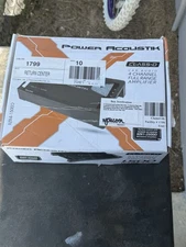 Power Acoustik RZR4-1500D Class D 4-Channel Amplifier, Full Range 1500W Max