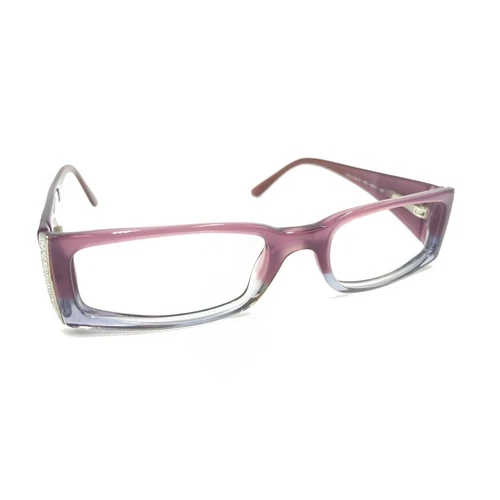 Versace MOD. 3049 B 435 Purple Violet Clear Eyeglasses Frames 49 17 135 Italy
