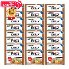 SAPPORO ICHIBAN Ramen Noodles, Beef Flavor, No. 1 3.5 Ounce (Pack of 24)