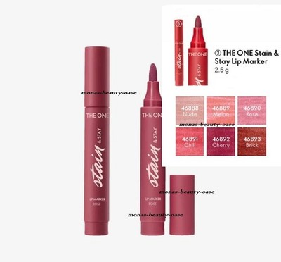 Oriflame THE ONE Stain & Stay Lip Marker  10H Lippenstift  Rose Hyaluronsäure EU