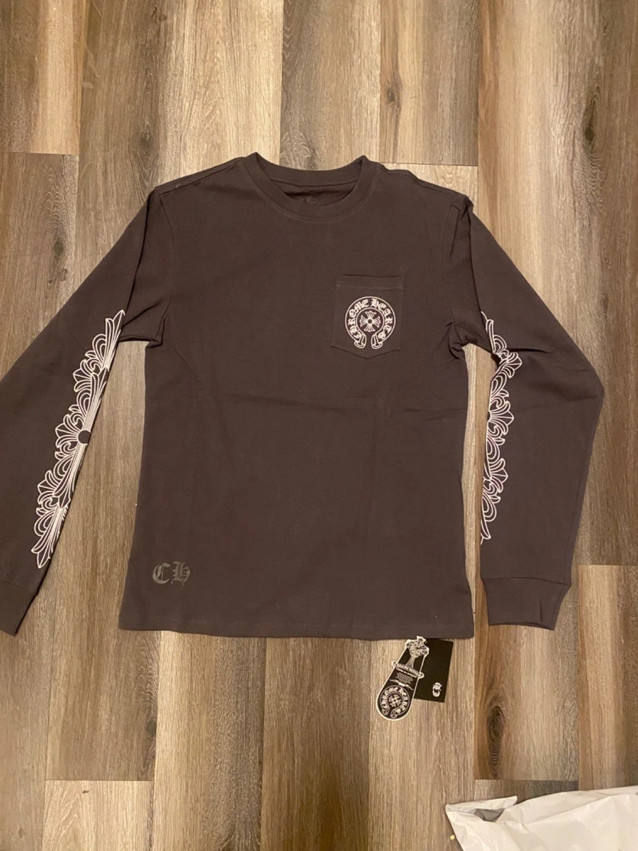 Preços baixos em Chrome Hearts camisetas de manga longa para