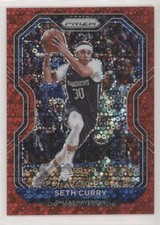 2020-21 Panini Prizm Fast Break Red Prizm /125 Seth Curry #194 hs9