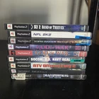 Ps2 Playstation 2 Games Lot 9 Games God Of War NFL Call Of Duty Tomb Raider