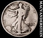 1917-D (rev) Silver Walking Liberty Half Dollar - Scarce  Better Date  #K4388