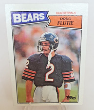 1987 Topps Doug Flutie #45 Chicago Bears HOF RC Rookie Card - Heisman Legend. rookie card picture