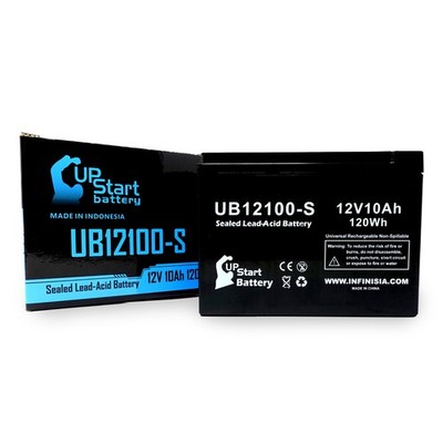 Razor Rebellion Chopper Battery UB12100-S 12V 10Ah Sealed Lead Acid SLA AGM