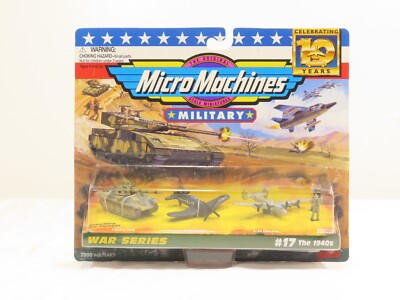 Lot Micro Machines Véhicules Militaires En Métal - Galoob - Occasion