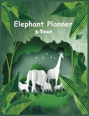Elefant Planer 3 Jahre: Der glückliche Planer Täglich Wöchentlich Monatsplaner...