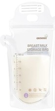 Growns Temp-Sensing Breastmilk Storage Bags 6oz 130 Count