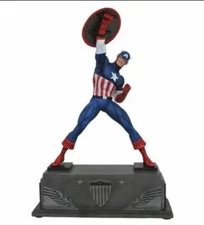 Diamond Select Marvel Premier Captain America statue by Clayburn Moore Numbered