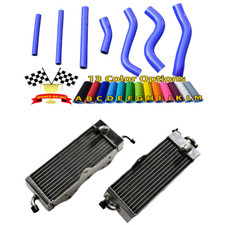 Radiadores de aluminio y mangueras de silicona para YZ250 1993-1995; WR250Z 1994-1997