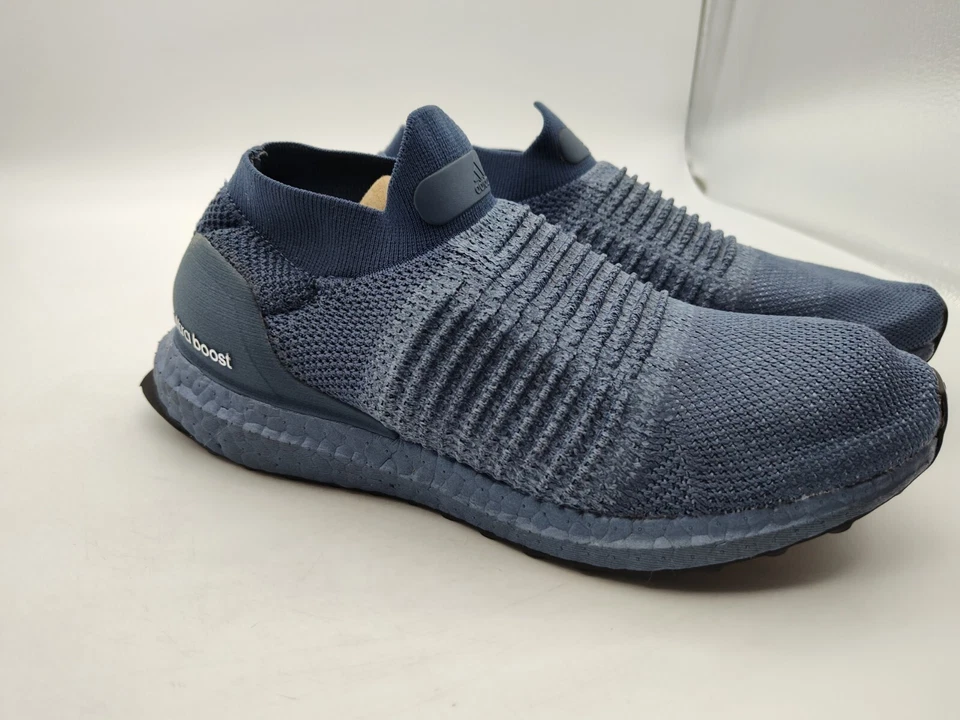 Adidas-UltraBoost-Laceless Tech-Ink Blue-Shoes-AC8193-Women's Size 6.5-WORN ONCE - Image 2 of 4