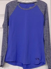 The North Face Baseball Style Base Layer Active Wear Top Sz M