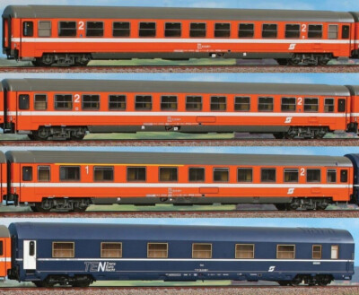 ACME OBB FS SET 55164 TEE IC EXP ''ADRIA EXPRESS'' EUROFIMA C1 T.E.N. EP IV V NEW