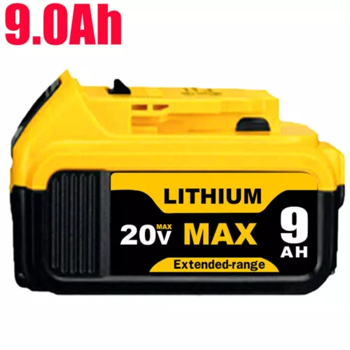For DEWALT 18V BATTERY 6.0/9.0 AH XR DCB184 DCB184-XE LI-Ion Slide DCB182 DCB200 - Picture 21 of 24