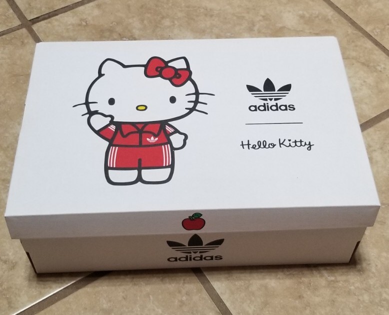 Adidas x Hello Kitty Superstar J IG6995 Black With Red Bow