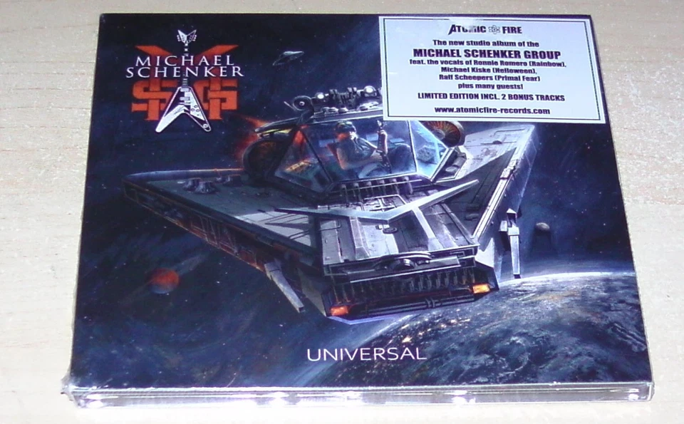 MICHAEL SCHENKER UNIVERSAL LIMITIERT CD IM "DIGIPAK" SCHNELLER VERSAND NEU & OVP - Bild 3 von 3