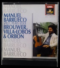 Musik CD Manuel Barrueca (Gitarre) Brouwer/Vi...