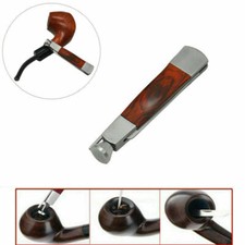 3in1 Red Wood Stainless Steel Cleaning Reamers Tamper Tool