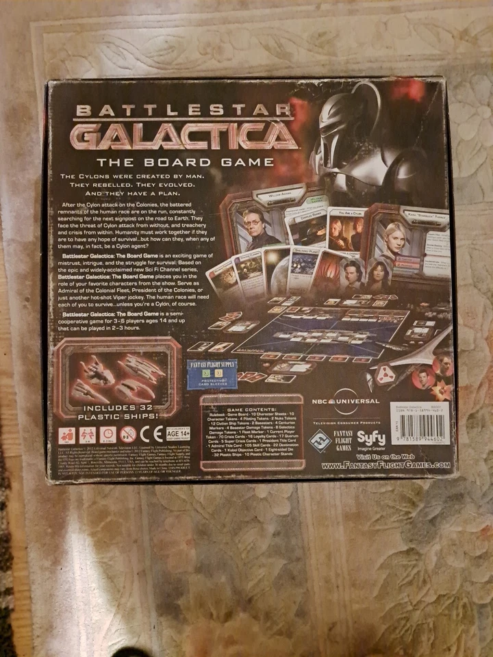 Battlestar Galactica Board Game + Rare Pegasus and Exodus - Discontinued (2017) - Image 2 of 4
