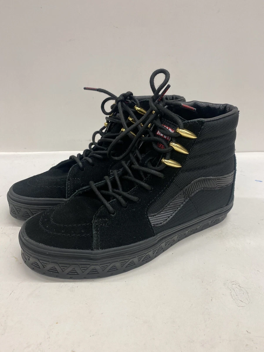 Black panther vans kids hotsell
