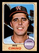 1968 Topps Baseball #143 Pete Cimino EX/MT *f1