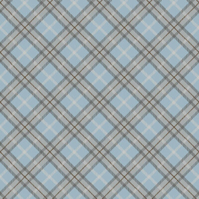 Running Free By Studio E Fabrics - Blue Plaid  #4963-77